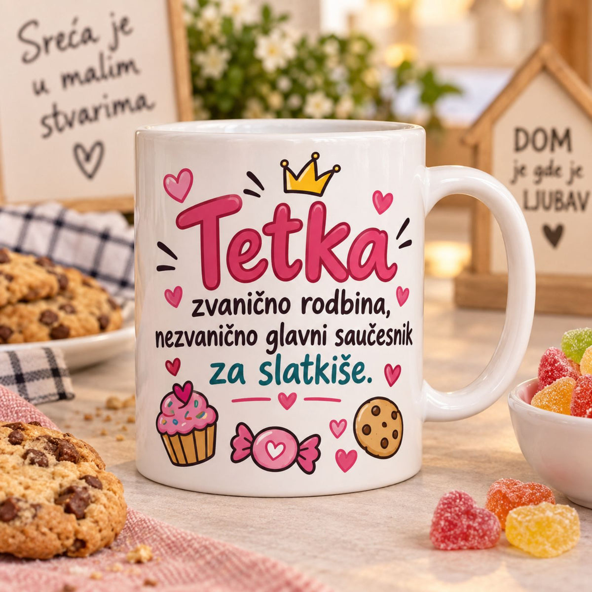 Tetka glavni saučesnik za slatkiše