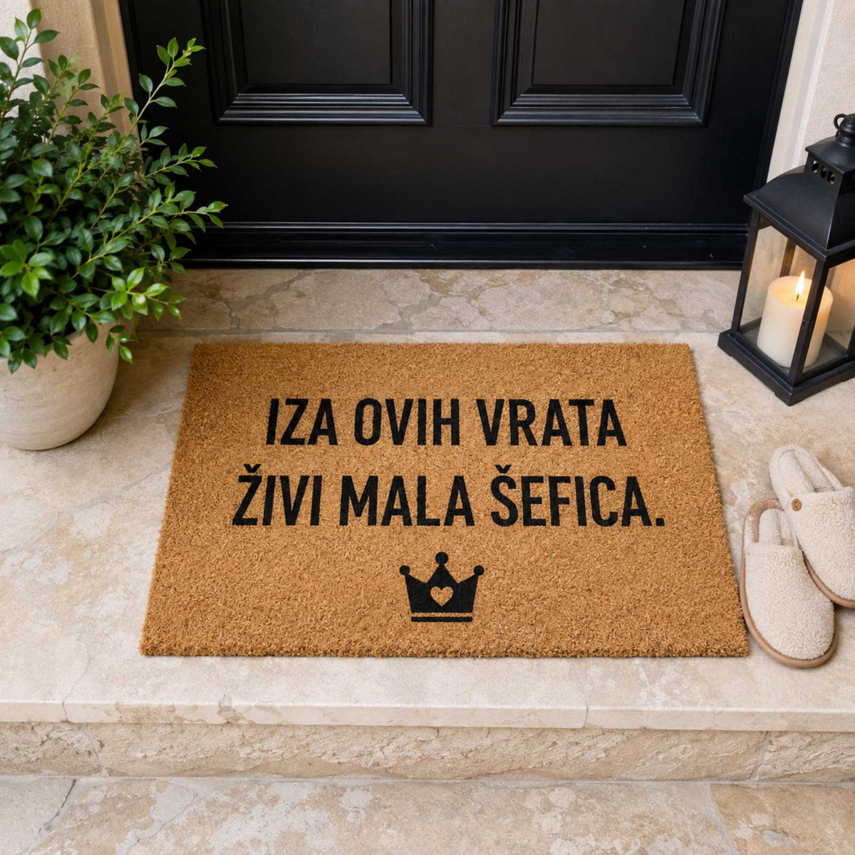 Iza ovih vrata živi mala šefica