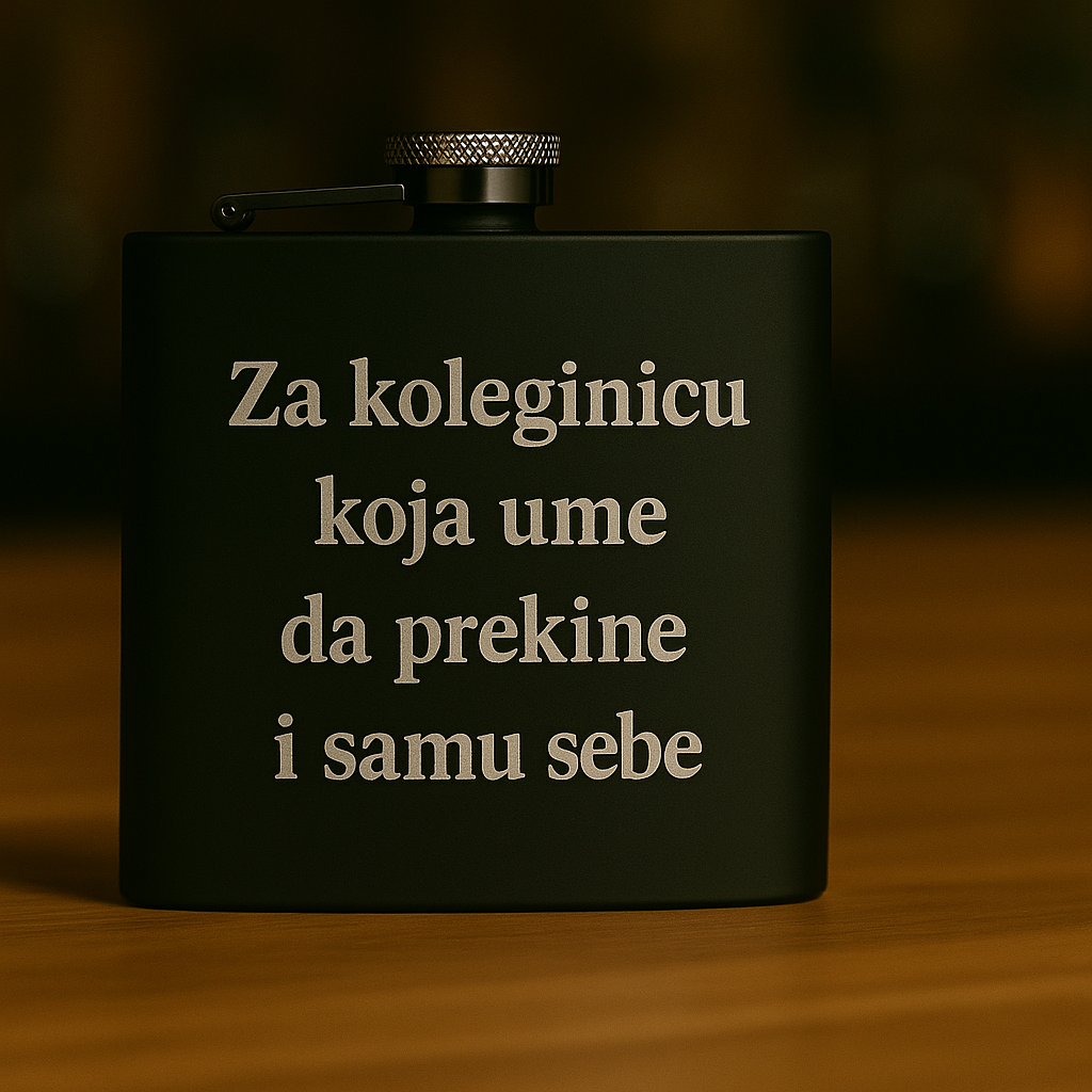 Za koleginicu koja ume da prekine i samu sebe