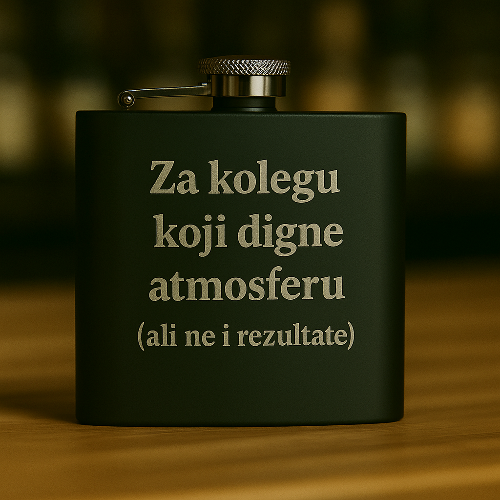 Za kolegu koji digne atmosferu(ali ne i rezultate)