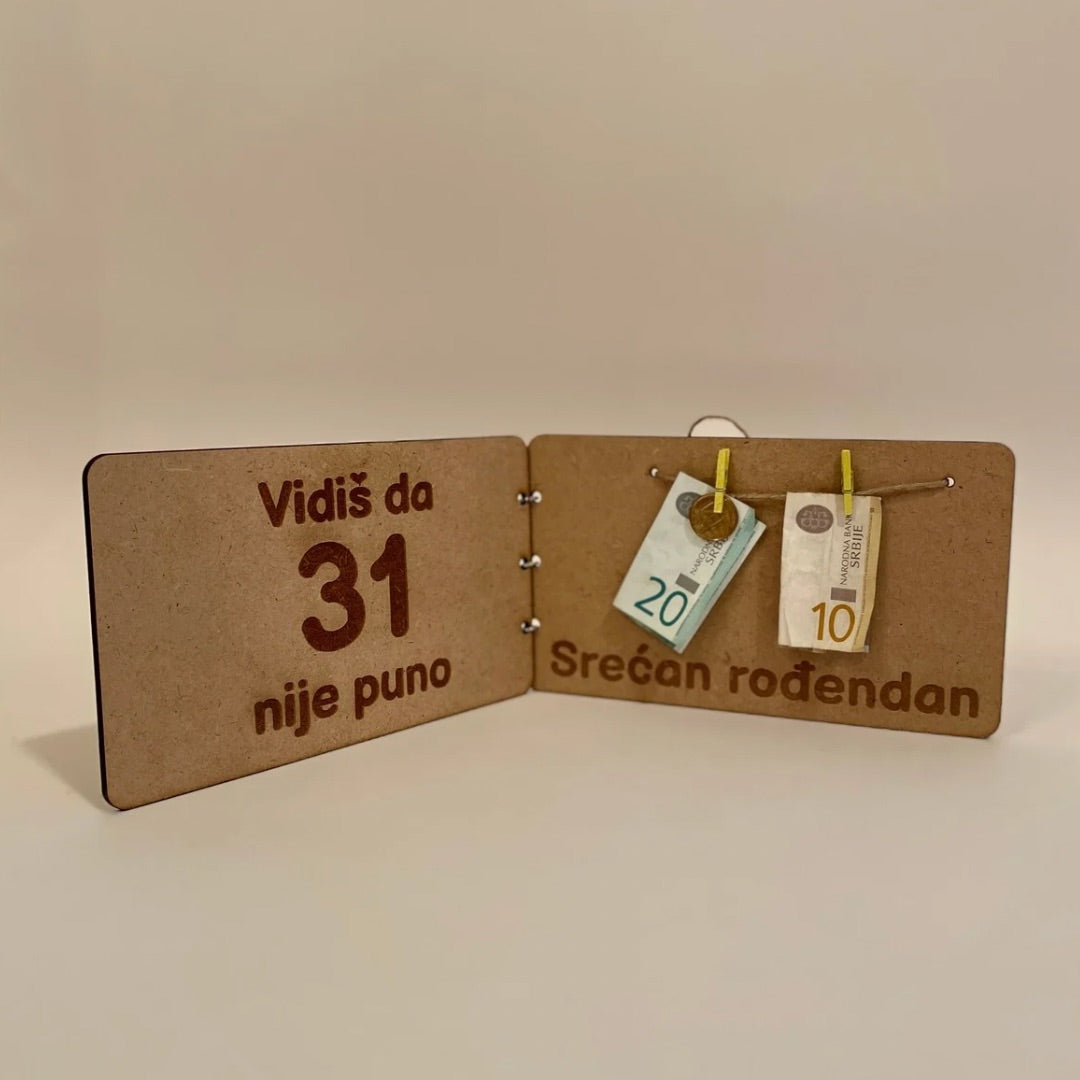 Čestitka za 31. rođendan