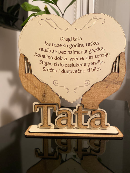 Ukrasni stalak - tata