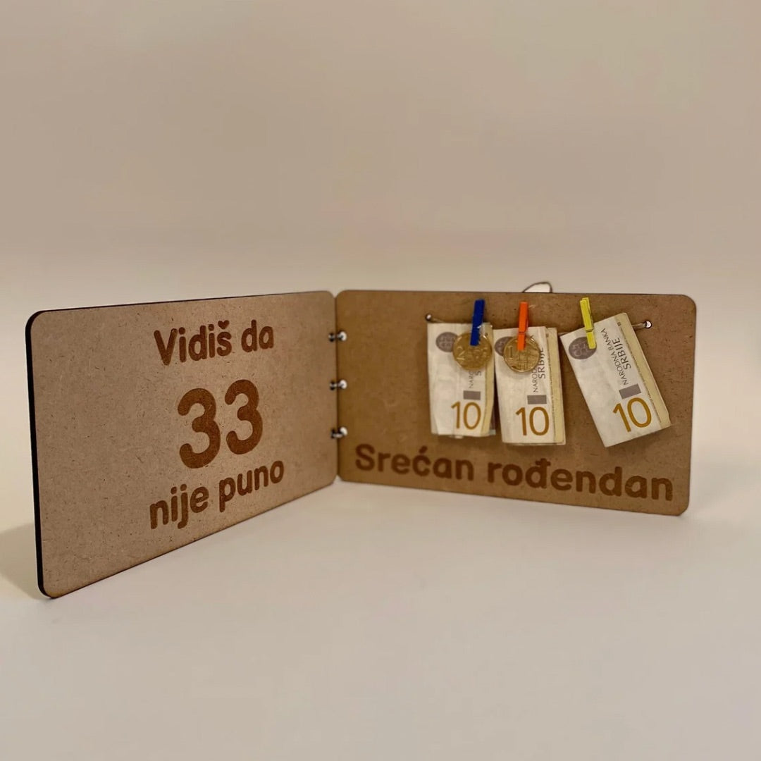 Čestitka za 33. rođendan
