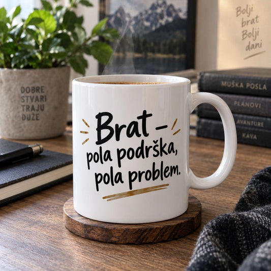 Brat pola podrška pola problem