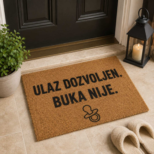 Ulaz dozvoljen, buka nije