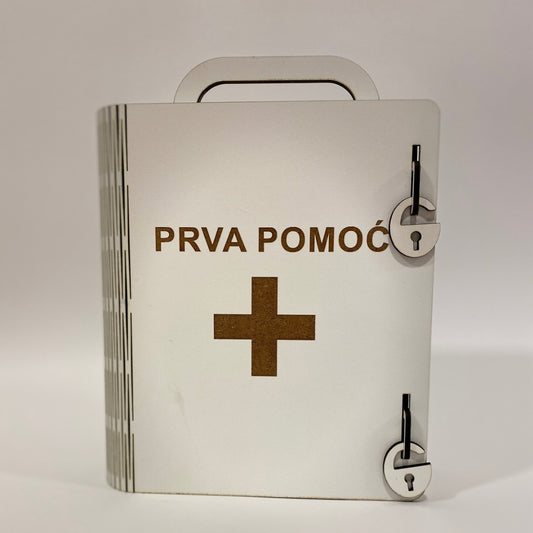 Prva Pomoć - kutija sa flašom