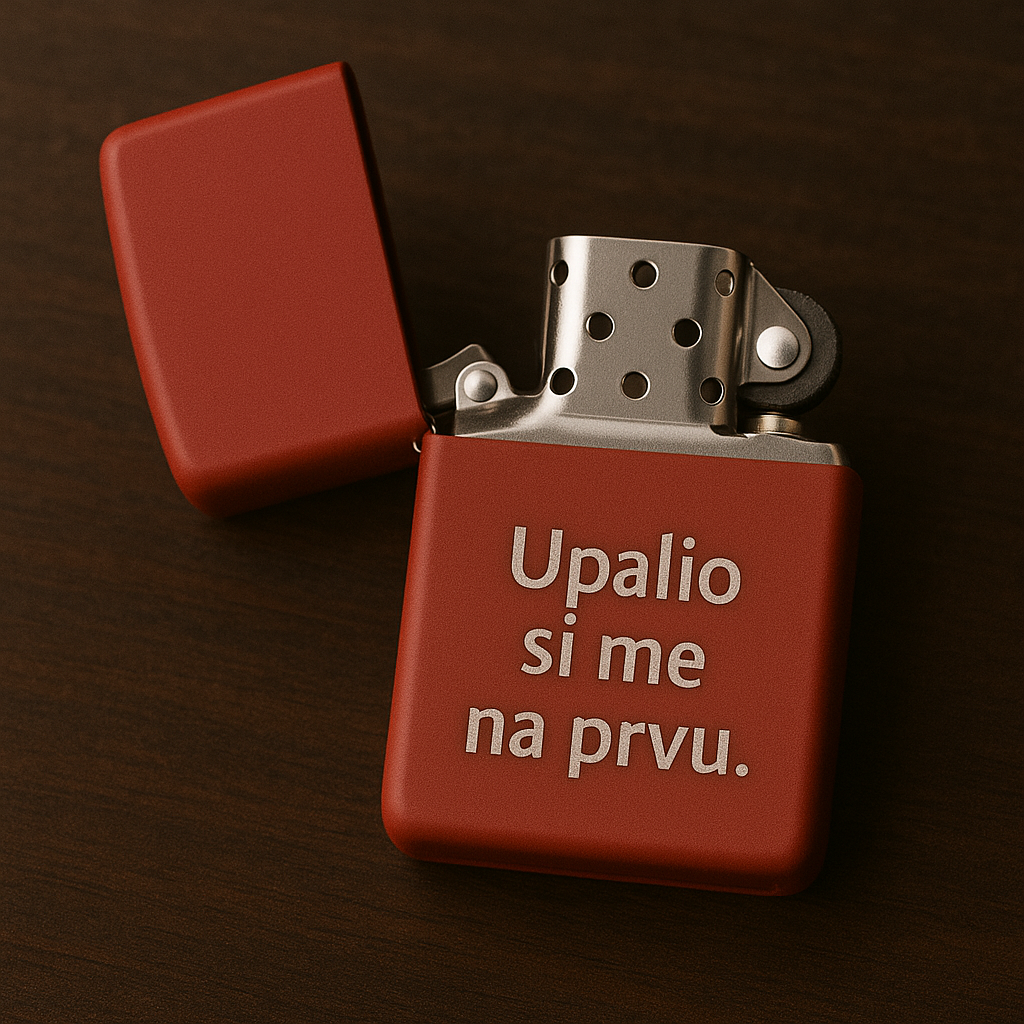Upalio si me na prvu