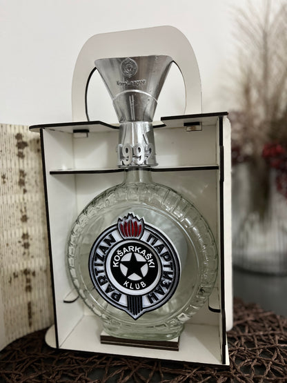 Partizan set flaša i kutija