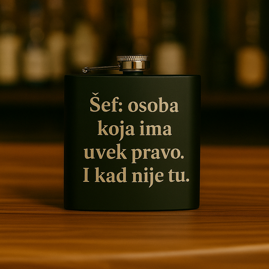 Pljoska za šefa