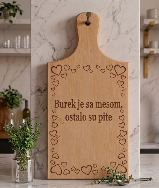 Burek je sa mesom, ostalo su pite