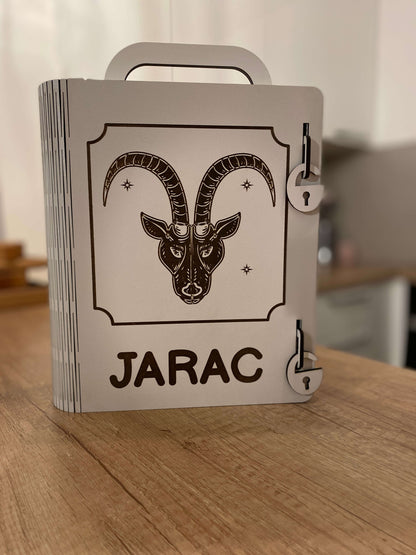 Kutija sa flašom "Jarac"