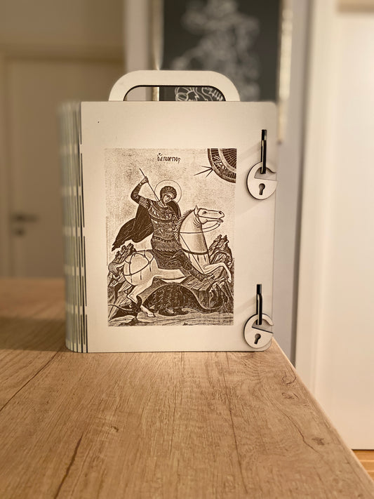Srećna slava - kutija sa flašom