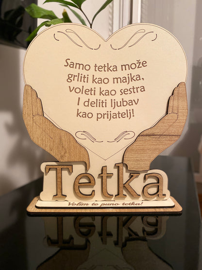 Ukrasni stalak - tetka