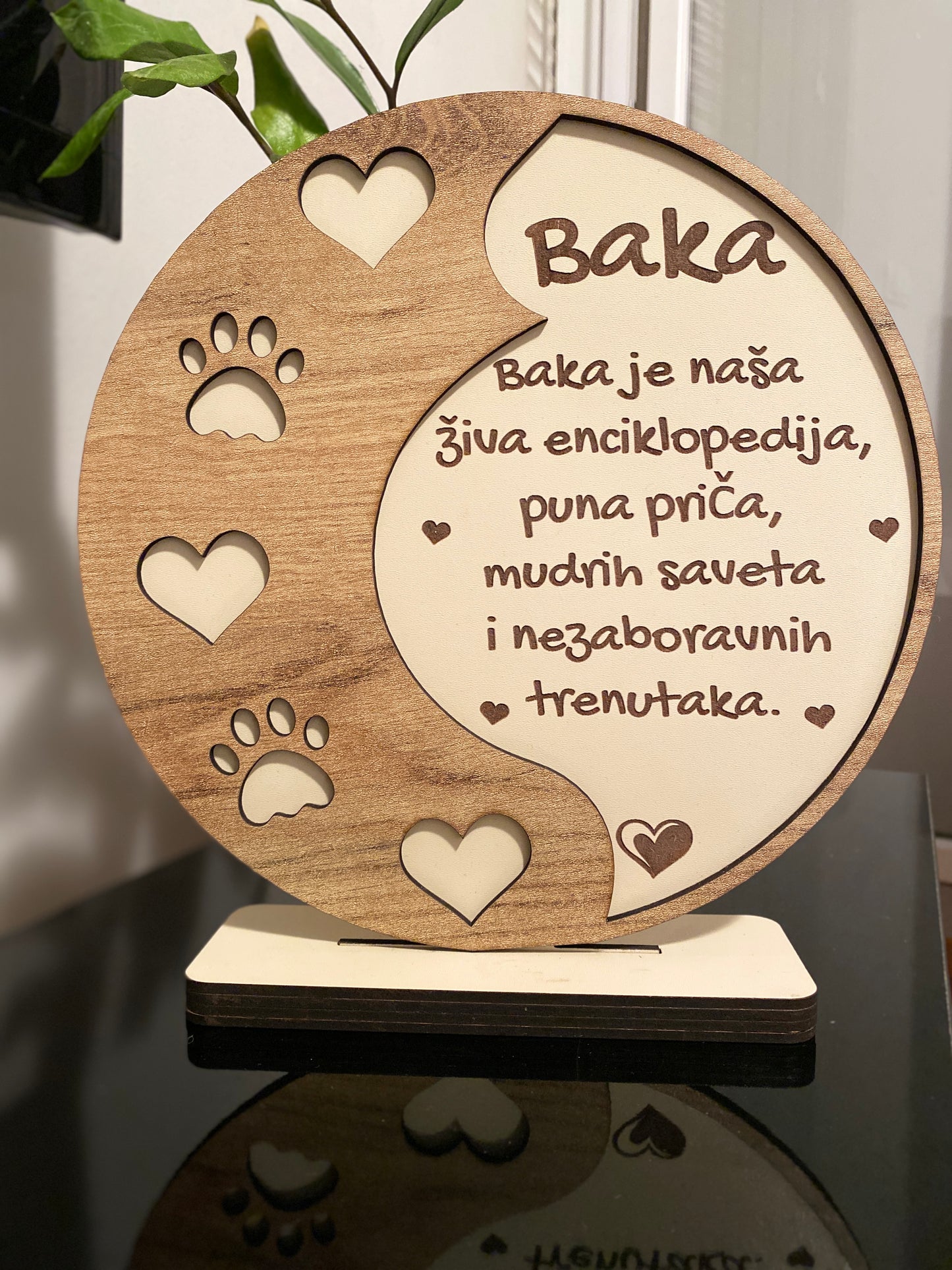Ukrasni stalak - baka