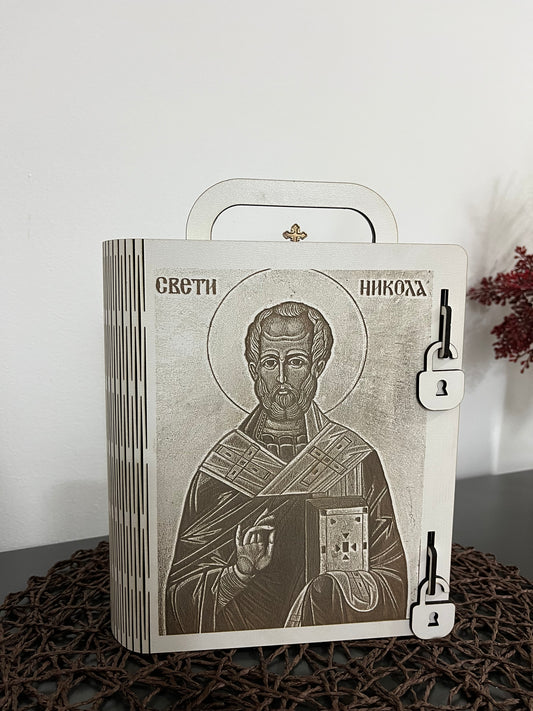 Sveti Nikola set flaša i kutija