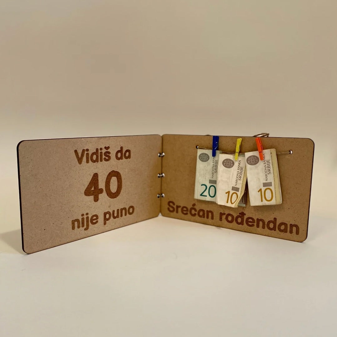 Čestitka za 40. rođendan