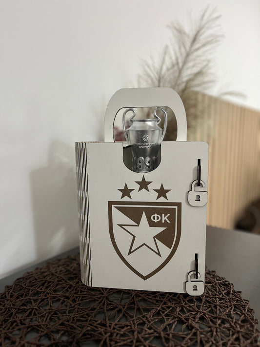 Crvena Zvezda set flaša i kutija