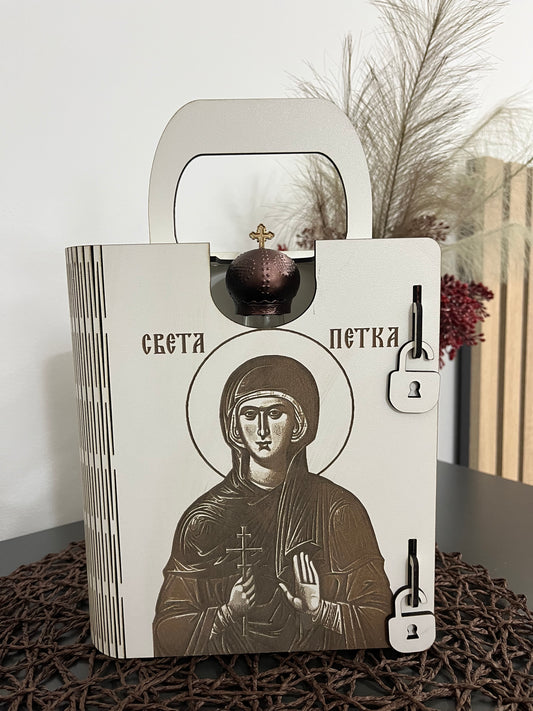Sveta Petka set flaša 3D  i kutija