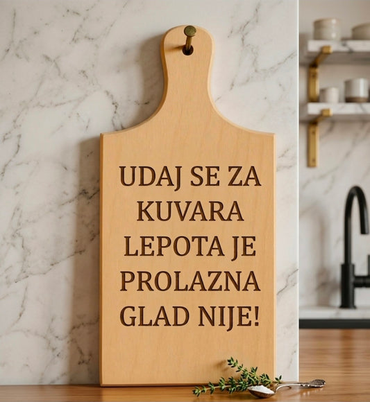 Daska - Udaj se za kuvara