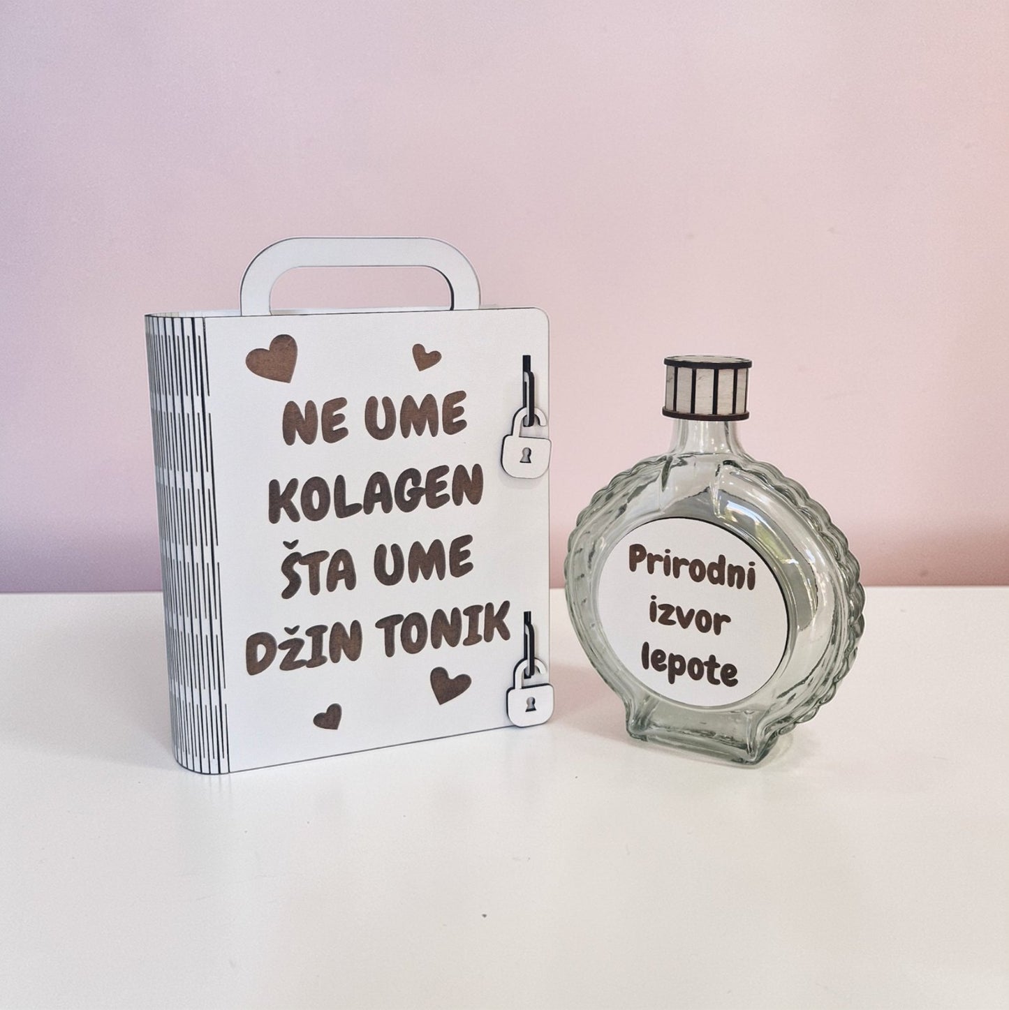 Ne ume kolagen šta ume Džin Tonik - kutija sa flašom