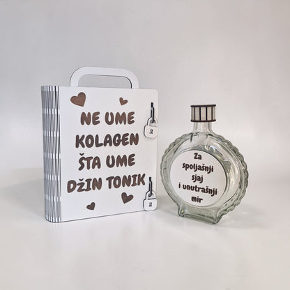 Ne ume kolagen šta ume Džin Tonik - kutija sa flašom