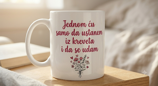 Jednom ću samo da utanem iz kreveta i da se udam