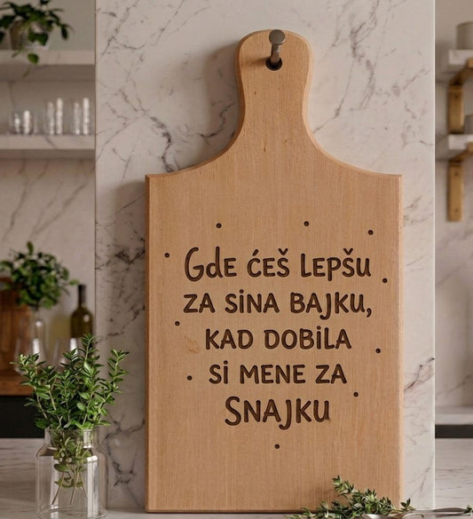 Gde ćeš lepšu za sina bajku